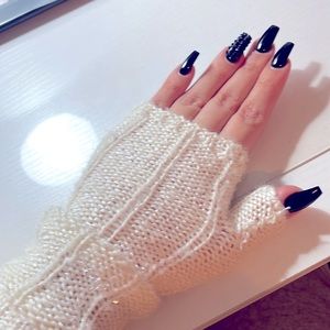 NWT Juicy Couture Fingerless Gloves